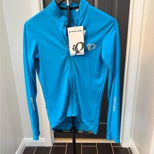 Pearl Izumi Women's Bright Teal Long-Sleeve Cycling Jacket